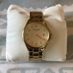 KATE SPADE seaport gold watch